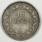 18xx Newfoundland 10 Cents - About Good  ag  Km 3 No Date - 5595-ah
