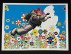     death Nyc Hand Signed Large Print Coa Framed 16x20in Buzz Lightyear Murakami  