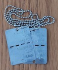 2 Pcs Tzahal Idf Israel Defence Forces Army Id Dog Tag 