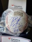 Fanatics Chicago Cubs 2016 Mlb World Series Team Signed Baseball - 20 Autographs