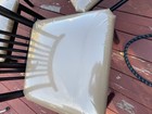 Metal Restaurant Chairs With New Covers 