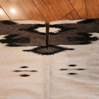 Vintage Mexican Serape Poncho Large Heavy Woven Wool  44x70