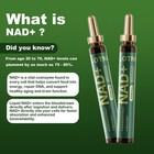 Nad  Supplement With Resveratrol For Anti-aging Energy Focus Berry Flav 10 Vials