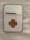  Byzantine Empire 4 48 G Gold Coin 582-682ad Av Solidus Tiberius Ancient Ngc 