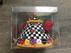 Nib Mary Engelbreit Vintage 2001 Collectible Teapot Pin Cushion Nos Multicolor