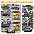 100 Pcs Clear Display Case For Hot Wheels  Matchbox Cars Storage Case 1 64 Sc   