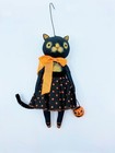 Bethany Lowe Designs  Halloween Ornament  Robin Seeber  Sabrina Kitty