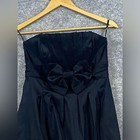 Jessica Mcclintock Vintage Black Crumbcatcher Empire Waist Mini Dress Size 0 2