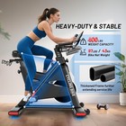 Home Commercial Exercise Bike Stationary Bike Indoor Cycling Cardio Workout Bike