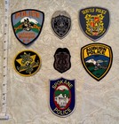 7 Piece Set Washington Law Enforcement Police And Sheriff s Patches 