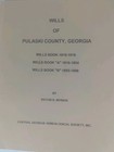  Wills Of Pulaski County Ga Genealogical Books 1810-1906