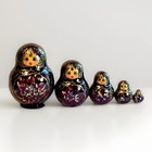 Vtg 1995 Signed dated Russian Matryoshka Nesting Dolls Set Of 5  Perfect
