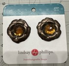 Lot Of 6 New Lindsay Phillips Interchangeable Snaps Shoes Charms - Brand New