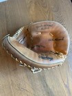 Vintage Rawlings Rht Professional Model Mj50 Elston Howard Catcher s Mitt Glove
