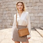  Crossbody Bags For Women Genuine Leather Purses Small Shoulder Bag Brown