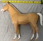 Vintage Johnny West Plastic Horse Thunderbolt Figure 13    Louis Marx 1965  Nice