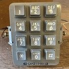 Vintage Itt 12-button 4200 Opd Keypad Module For  Touch-tone Phone New Nos
