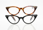 Cat Eye Nearsighted Glass -100   -600 Black  tortoise Spectacles Negative Power