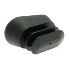 25 Pack Oval Angled Tube Insert 30mm X 15mm  Plastic Chair Feet  Tube End Cap