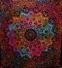 Indien Tapestry Wall Hanging Mandala Throw Hippie Gold Ombre Bohemian Bedspread