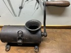Antique 1800s Sausage tobacco Grinder Cast Iron Pat 1857 Rotates Smoothly