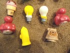 15-vintage Candy Container Lot 80 s 90 s-et-batman-skates-starwars-ect-gum