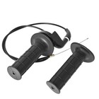 For Coleman Ct200u Trail 200 Mini 196cc Bike Throttle Hand Grips Cable Clamp Kit
