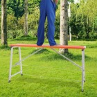 Scaffolding Platform Portable Scaffolding Ladder Folding Work Platform Adjustabl