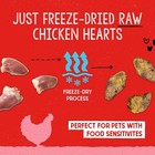 Stella   Chewy s Freeze-dried Raw Single Ingred Chicken Hearts Dog Treats  11oz