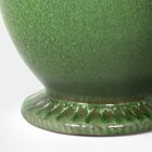 Tall Reactive Glaze Vase Green - Threshold