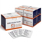 Bd Alcohol Swabs 100   s Isopropyl Antiseptic Pads Individually Wrap Skin Cleaning