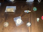 Golf Badges Pins And Lanyard Lot Plus Misc Pins