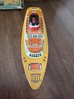 Vintage Tin Toy Us Passenger Ship Friction Movement  Japan Made 