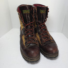 Danner Men s Brown Gore-tex Leather Hunting Boots Vibram Sole Sz 14 B - Usa Made