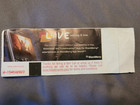 Rush Ticket Stub Time Machine Tour Sept 29  2010 Verizon Wireless Amphitheatre