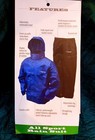 Frogg Toggs New Men s Xxl All Sport Rain Parka Jacket Pant Set Hood Green Black
