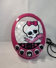 Monster High Disco Party Cd Player   Karaoke Machine  2012  -  tested  