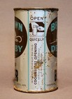 1940 s Brown Derby Flat Top Beer Can Rainier San Francisco