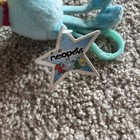 Vintage Neopets Blue Aisha Plush Backpack Clip Keychain 5    With Tags