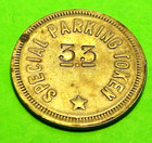 Frederick Maryland   3520-ab C s 33   Optimist Parking Lot Special Parking Token