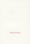 Two White Dogs Wearing Long Red Scarves In Snow Box Of 10 Happy Holiday Cards