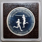 1978 Turks And Caicos Islands 20 Crowns  925 Silver Proof Coin Box And Coa