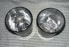 Set Of 2 Yankee Candle Fairy Silver Frosted Christmas Votive Tea Light Holder