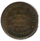 1863 Cwsc - Oh 165 Fa - 2a - R 3 - Albert Ross - Drugist - Cin   Oh - Tt 3407