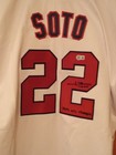 Juan Soto Signed Jersey Washington Nationals 2019 Ws Champs Insc Beckett Coa Aut