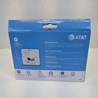 At t 1740 Digital Answering System With Time And Day Stamp - White