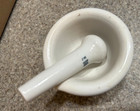 Vintage Coors Porcelain Apothecary Lab Mortar   Pestle Usa 522-00 41-i  14-j