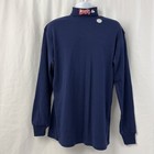 Vintage 1999 World Series Majestic Mock Neck Turtleneck Shirt - Made In Usa - Xl