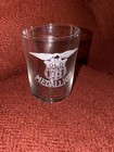 Antique Pre Pro Old 76 Whiskey Advertising Saloon Whiskey Shot Glass Cincinnati