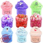9 Pack Slime Kit  Jelly Cube  Cloud  Butter  Kids Stress Relief Toy